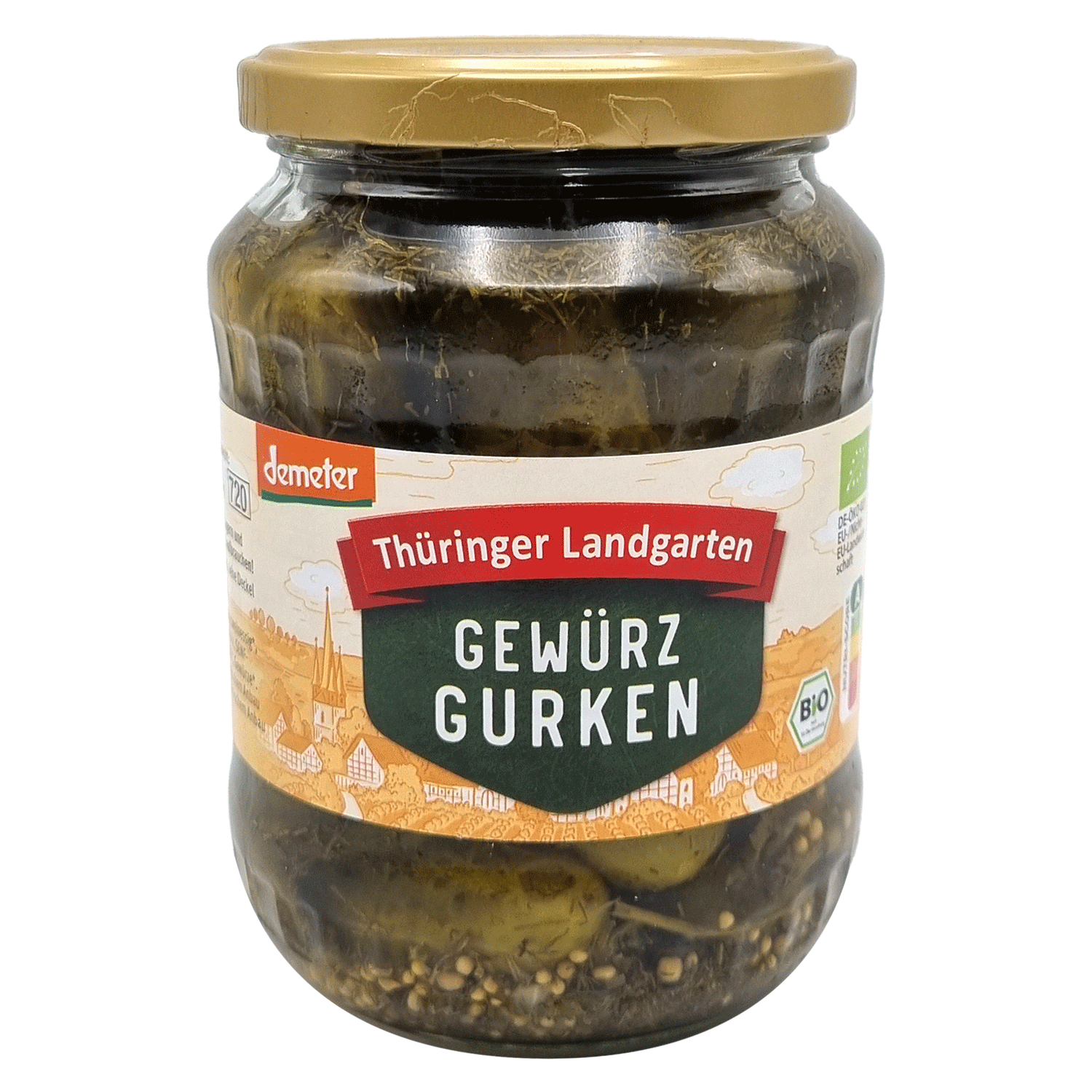 Gewürzgurken - demeter - Bio
