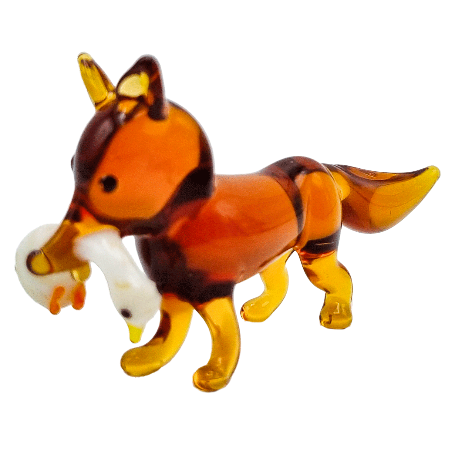 Fuchs mit Gans