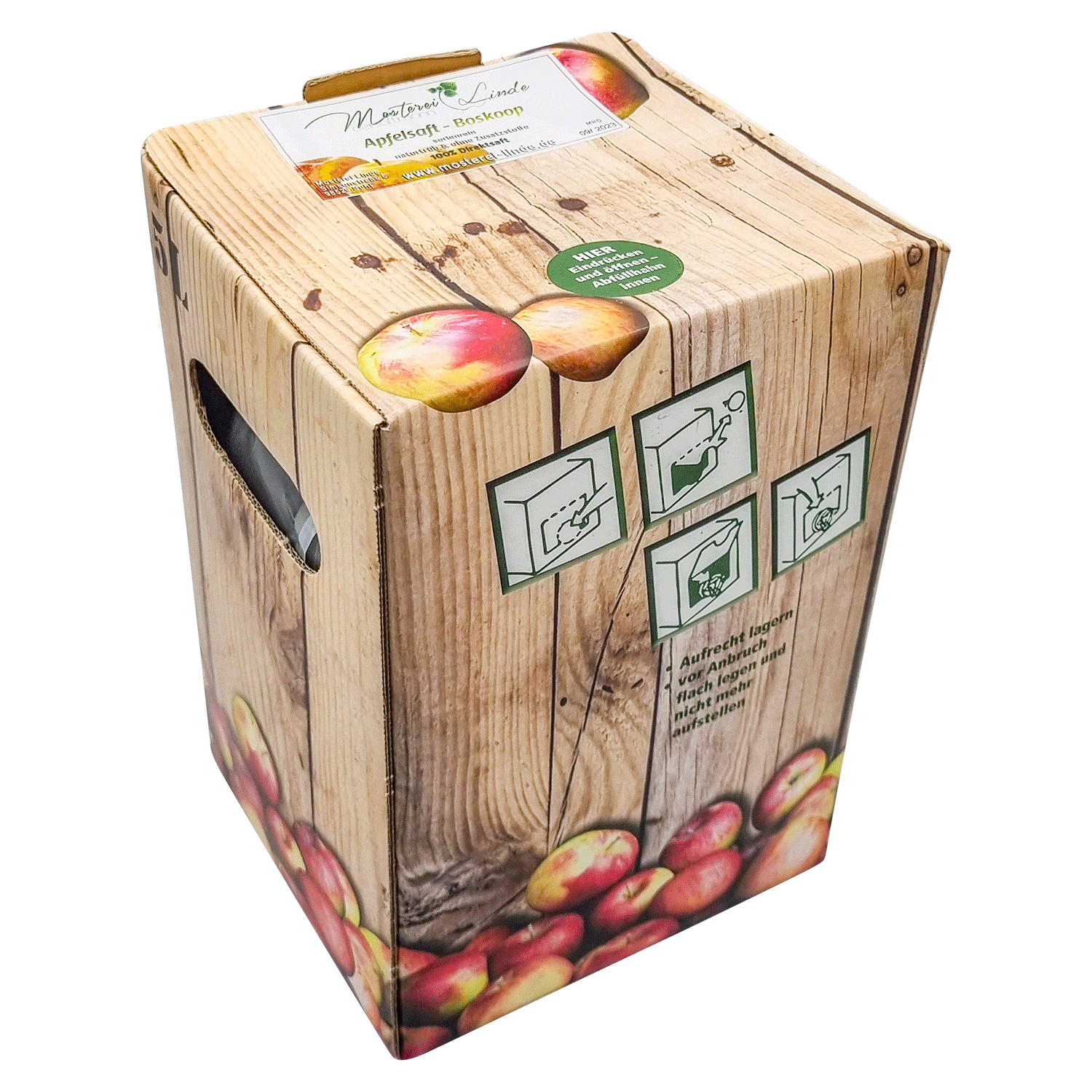 Apfelsaft - Boskoop - 100% Direktsaft - 5l